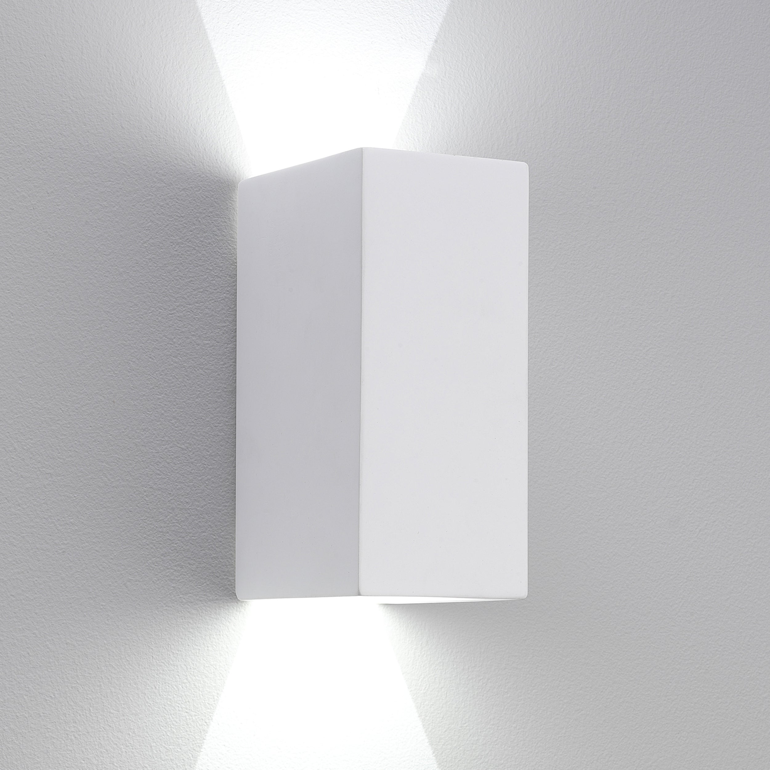 Astro Lighting Parma Wall Light Fixtures Astro Lighting 3.94x2.76x6.3 Plaster Yes (Integral), High Power LED