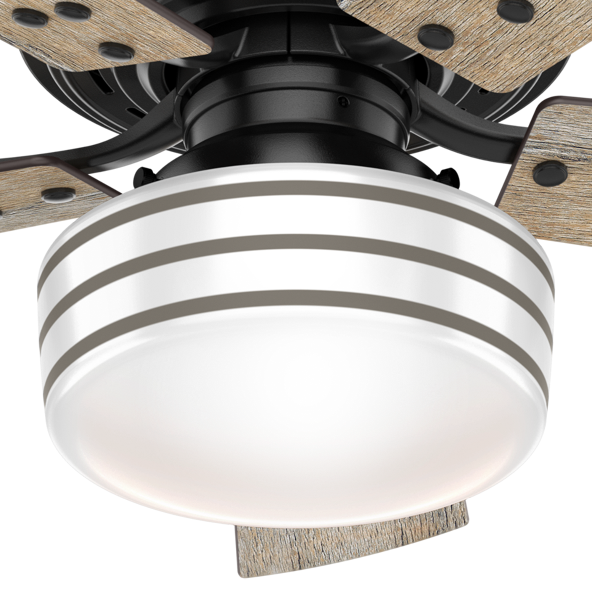 Hunter 44 inch Cedar Key Ceiling Fan with LED Light Kit and Handheld Remote Ceiling Fan Hunter   