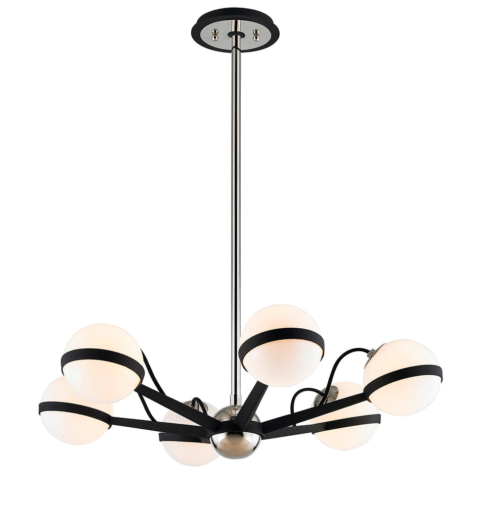 Troy ACE 6LT CHANDELIER SMALL F7163