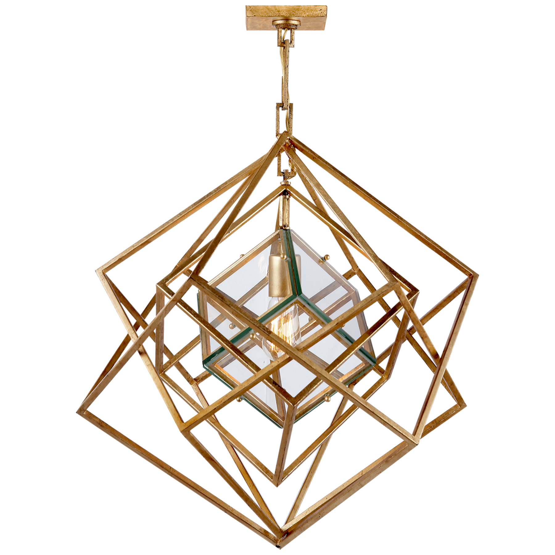 Visual Comfort Cubist Small Chandelier