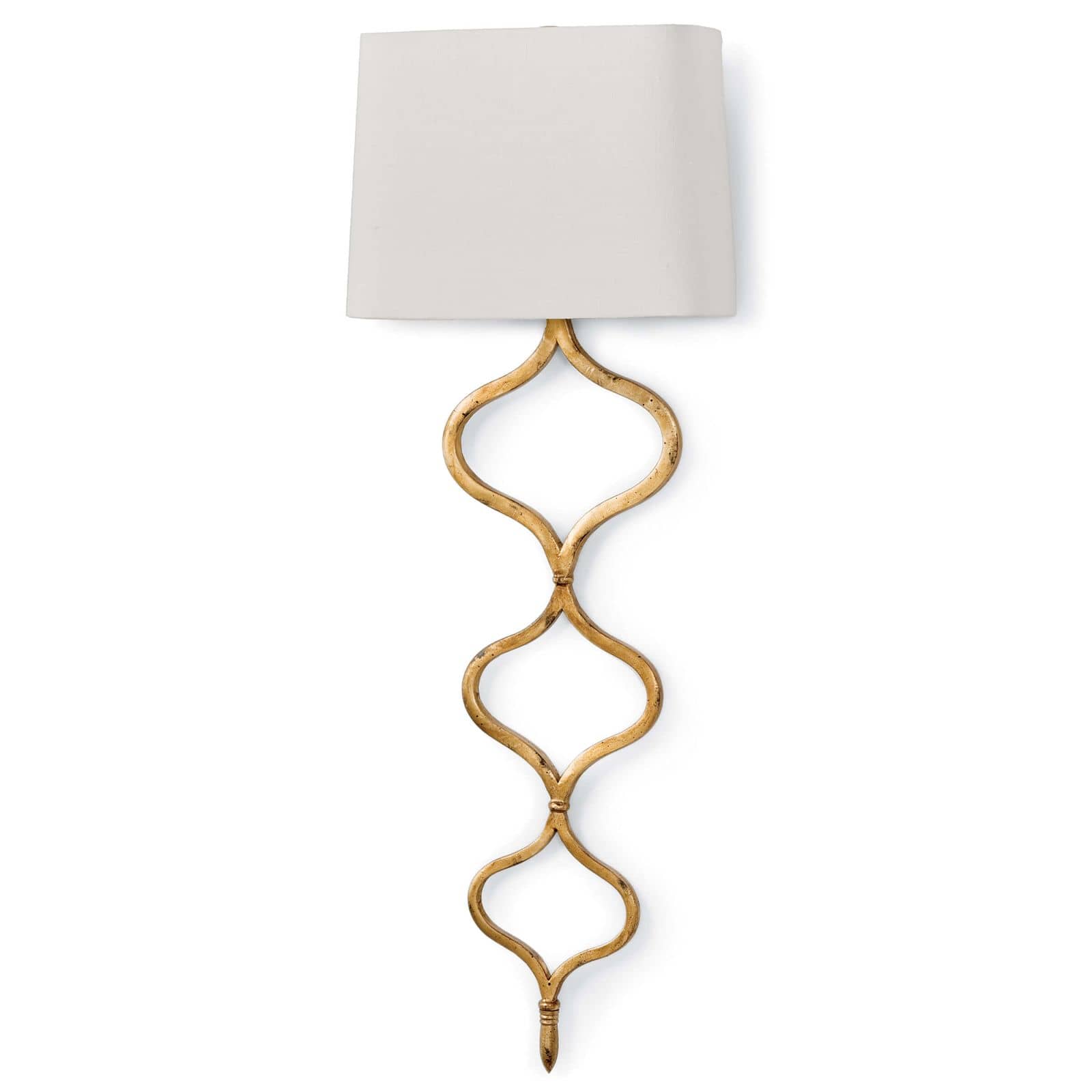 Regina Andrew  Sinuous Sconce (Gold Leaf) Wall Light Fixtures Regina Andrew Gold Leaf  