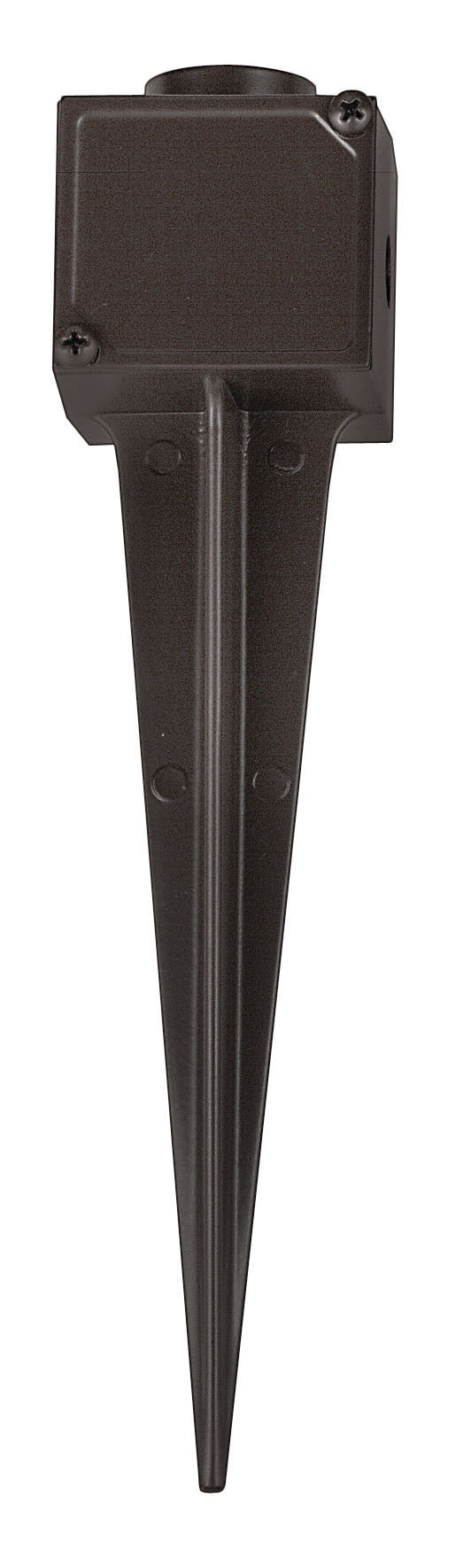 Hinkley Landscape Mounting Accessories 9" Ground Spike with Junction Box Bronze 0013-JBBZ