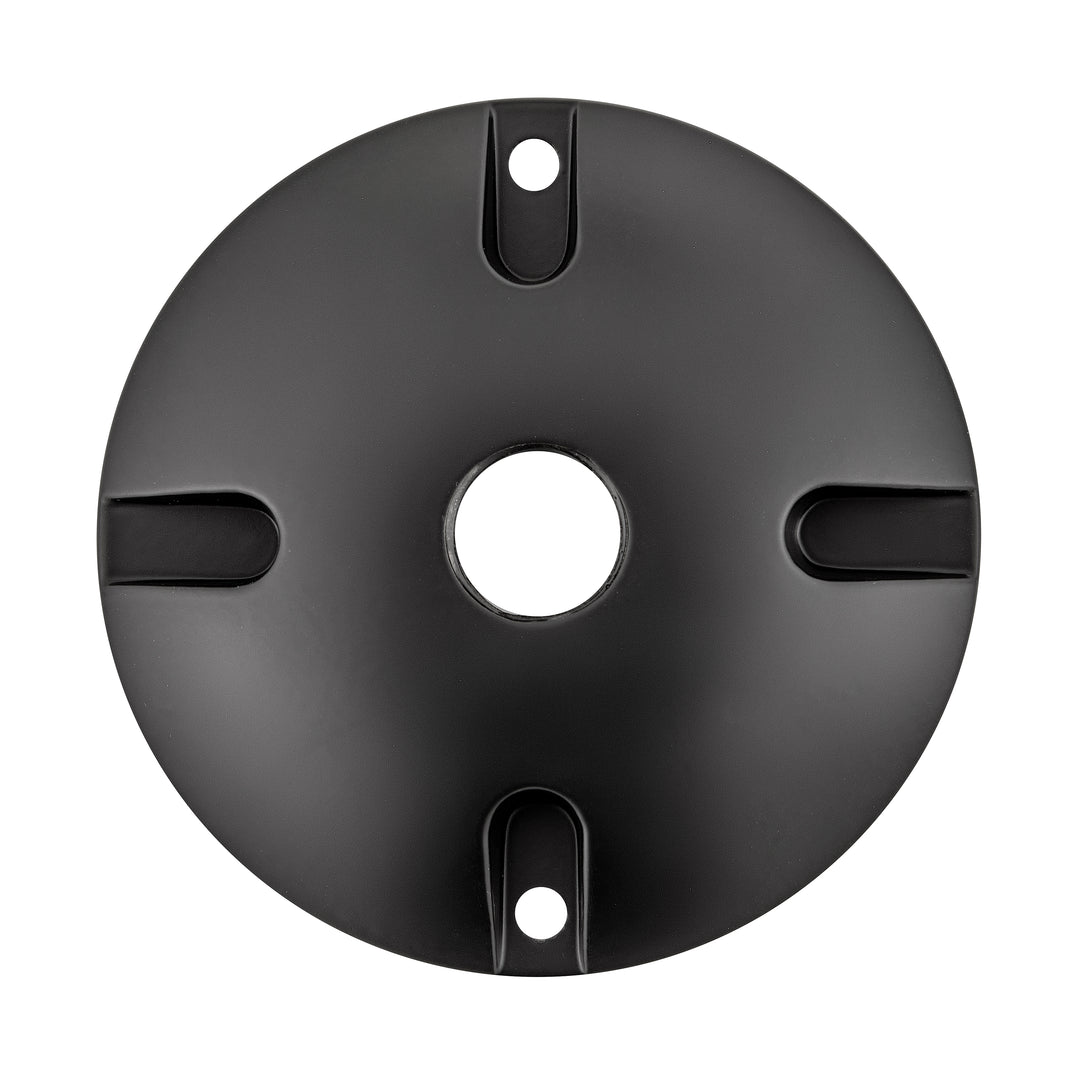 Hinkley Landscape Mounting Accessories Junction Box Cover Brass Satin Black 0022BSK