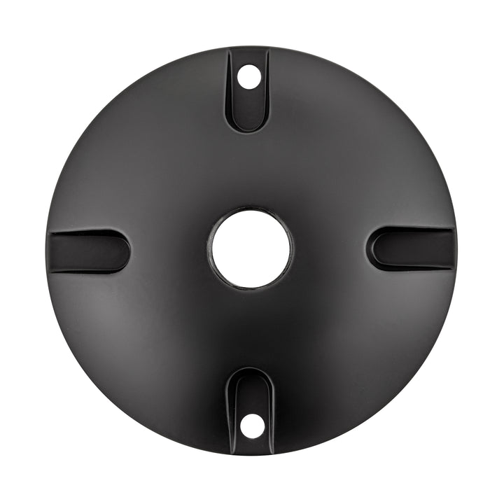 Hinkley Landscape Mounting Accessories Junction Box Cover Brass Satin Black 0022BSK