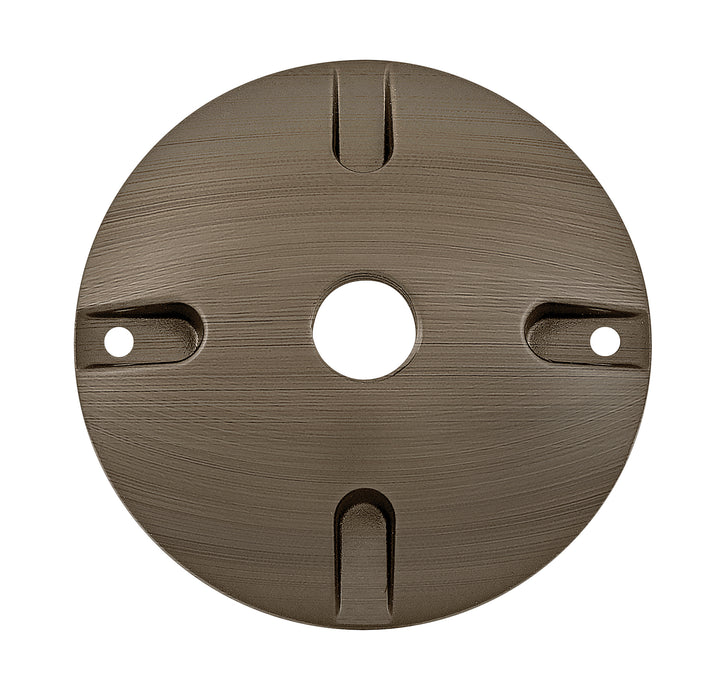 Hinkley Landscape Mounting Accessories Junction Box Cover Matte Bronze 0022MZ