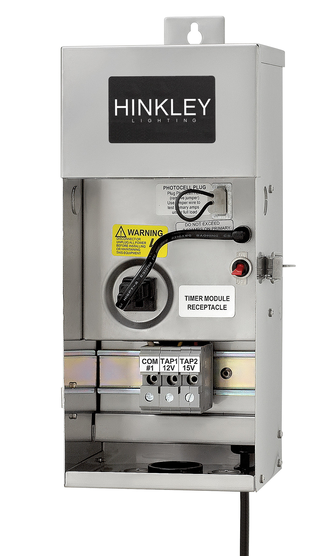 Hinkley Landscape Lighting Transformer 75w Standard Pro-Series Transformer Stainless Steel 0075WSS