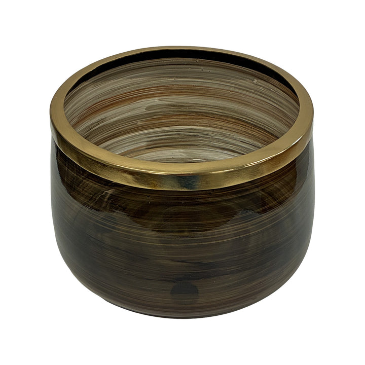 Howard Elliott Dakota Glass Bowl