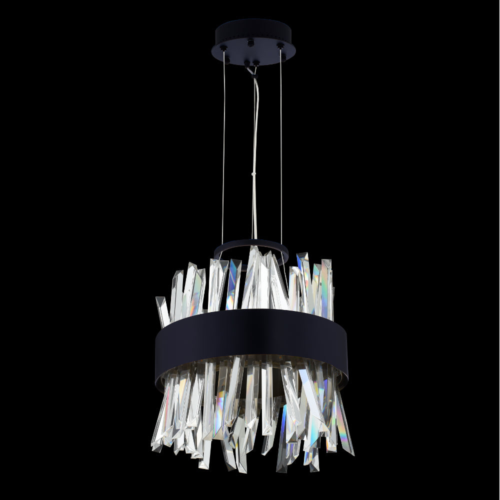 Allegri Glacier 10 in LED Mini Pendant