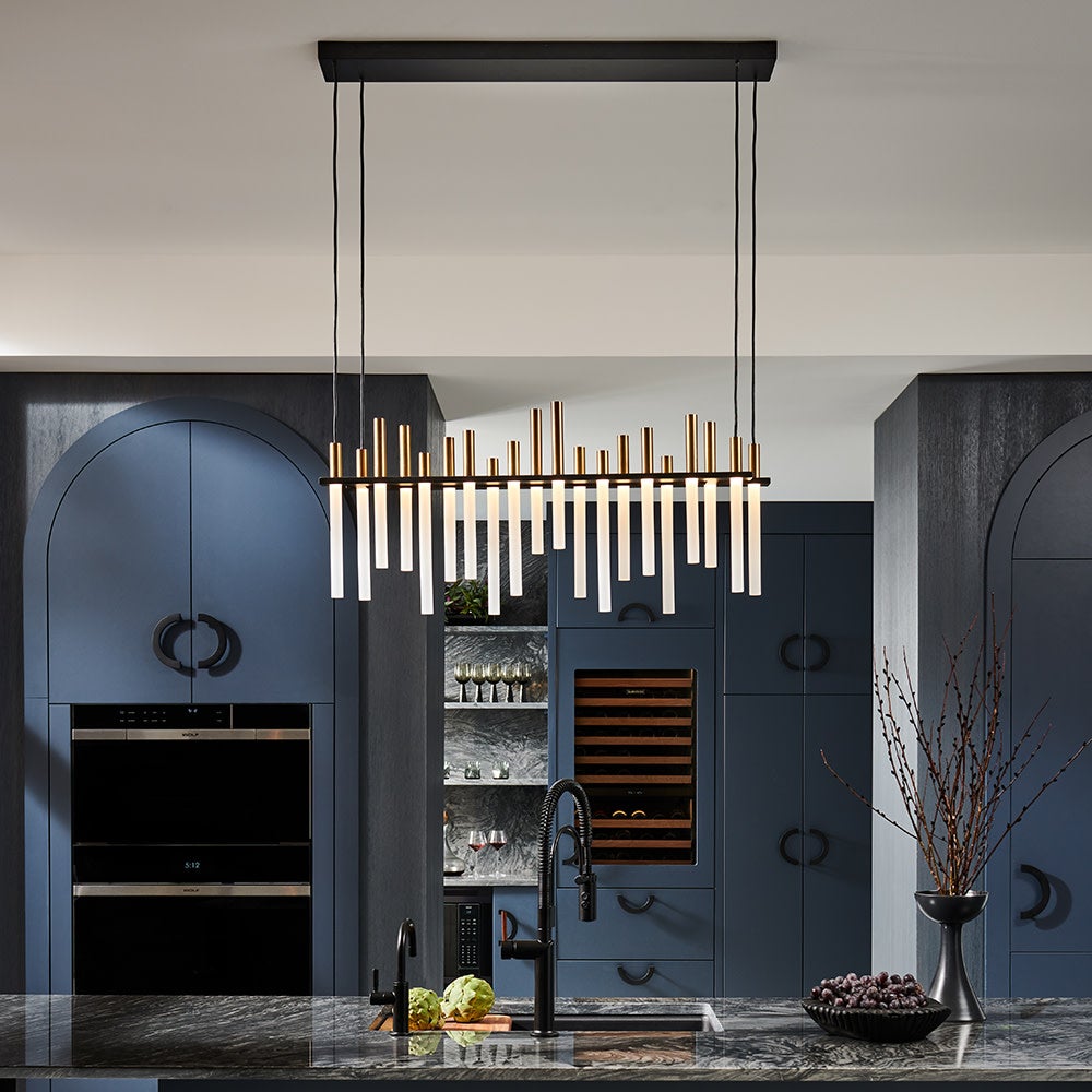 Fredrick Ramond Echo Linear Chandelier