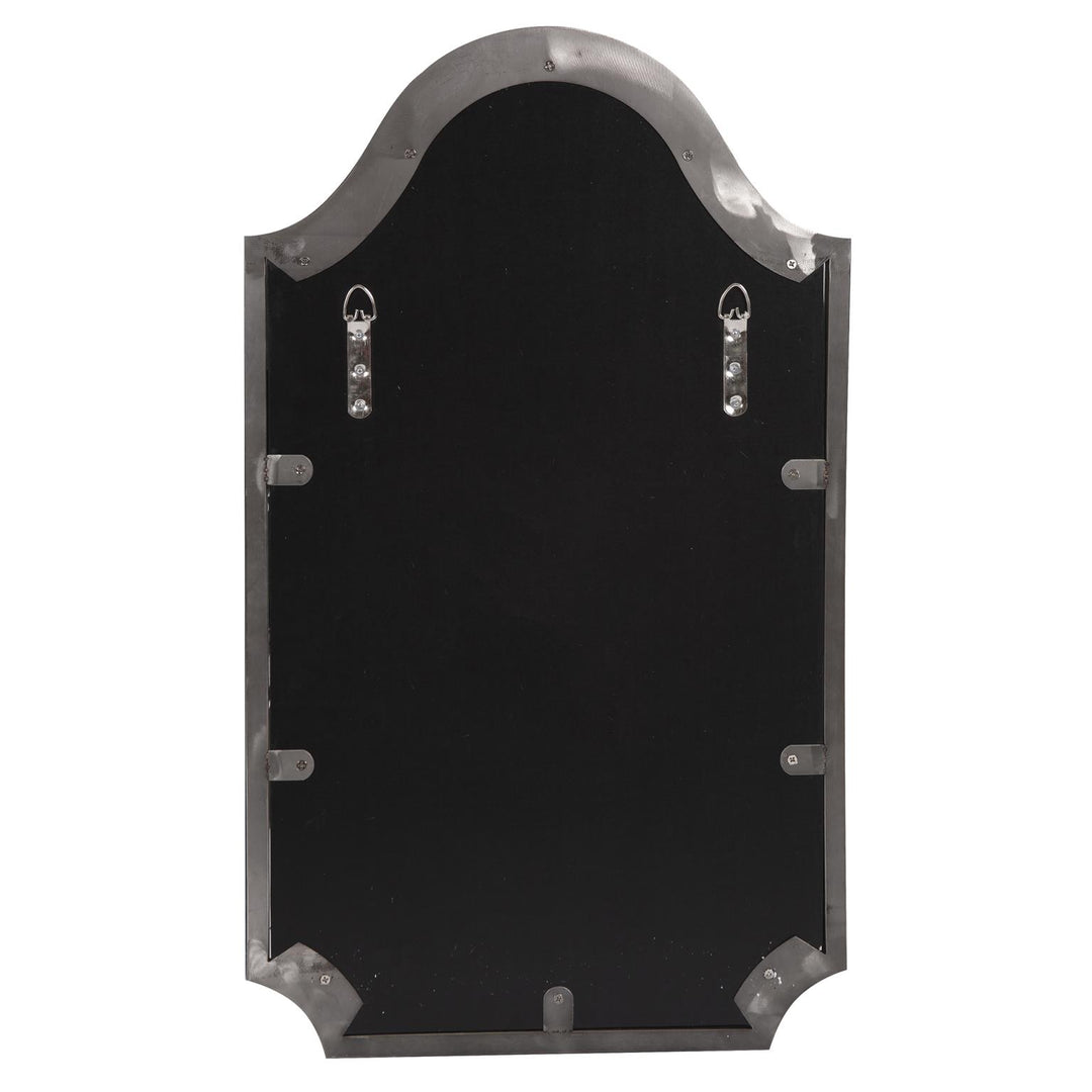 Howard Elliott Bosworth Brushed Titanium Shield Mirror