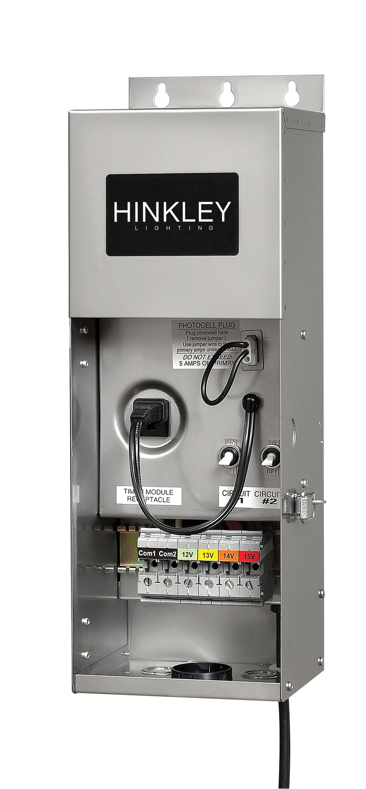 Hinkley Landscape Lighting Transformer 600w Pro-Series Transformer Stainless Steel 0600SS