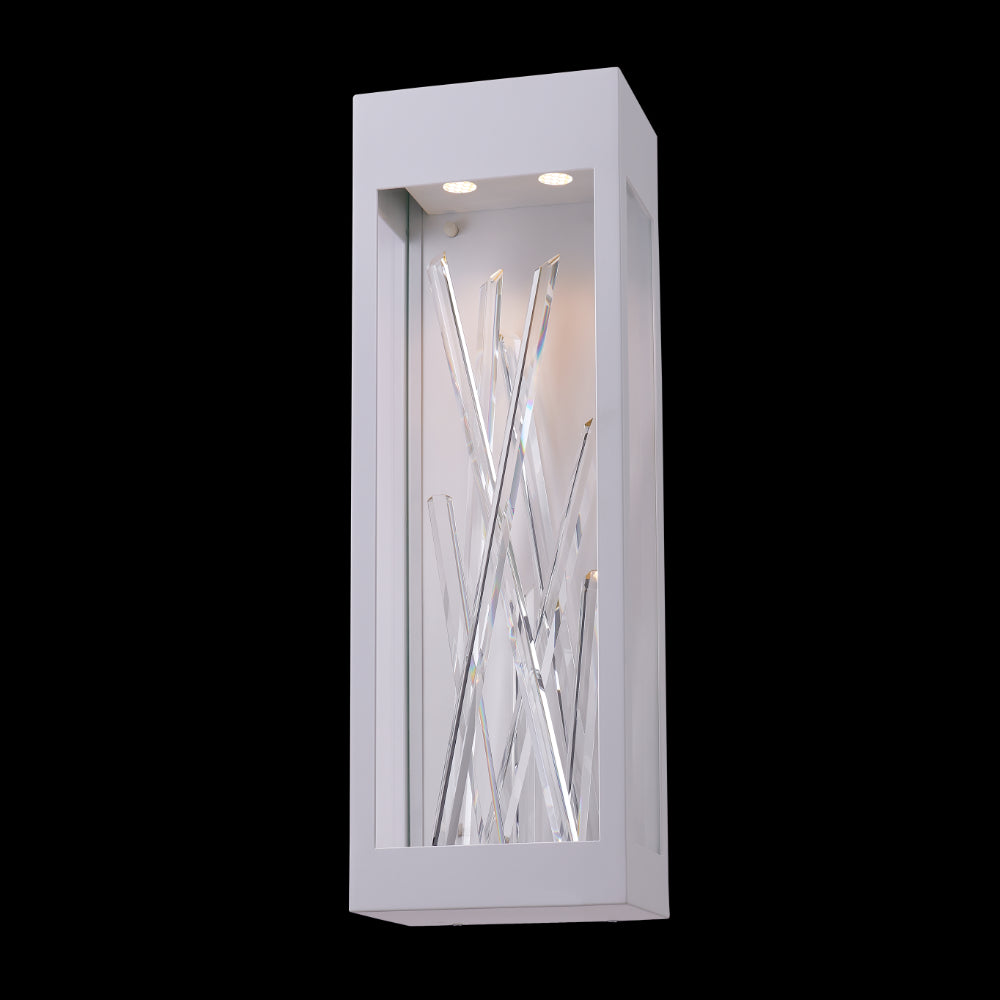 Allegri  Arpione 24 Inch LED Outdoor Wall Sconce Outdoor Wall Sconce Allegri Matte White  