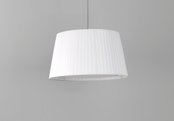 Astro Lighting Tapered Round 400 Pleated - White