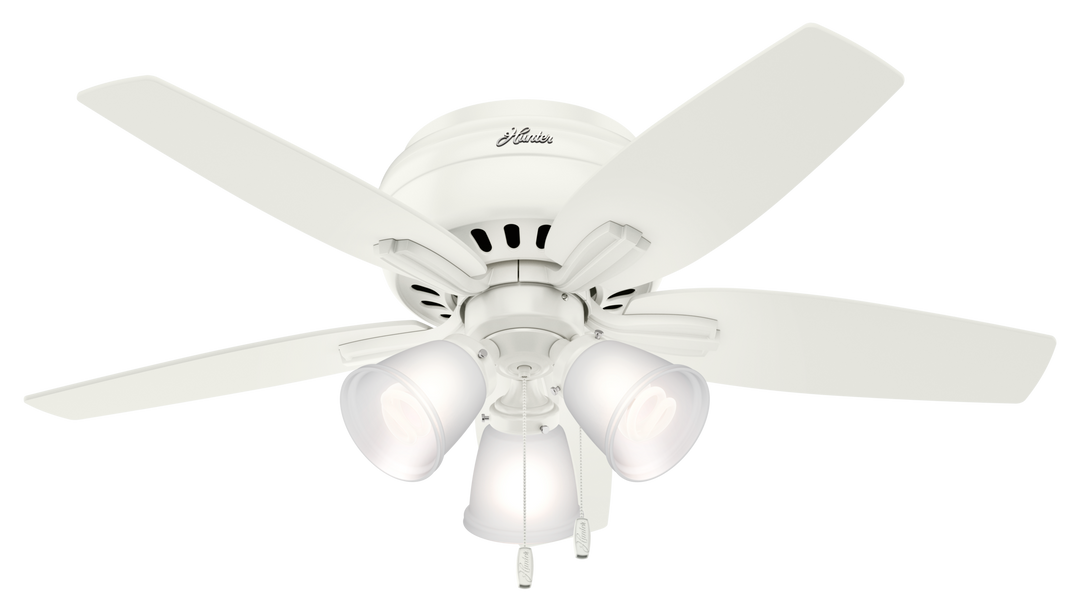 Hunter 42 inch Newsome Ceiling Fan with LED Light Kit and Pull Chain