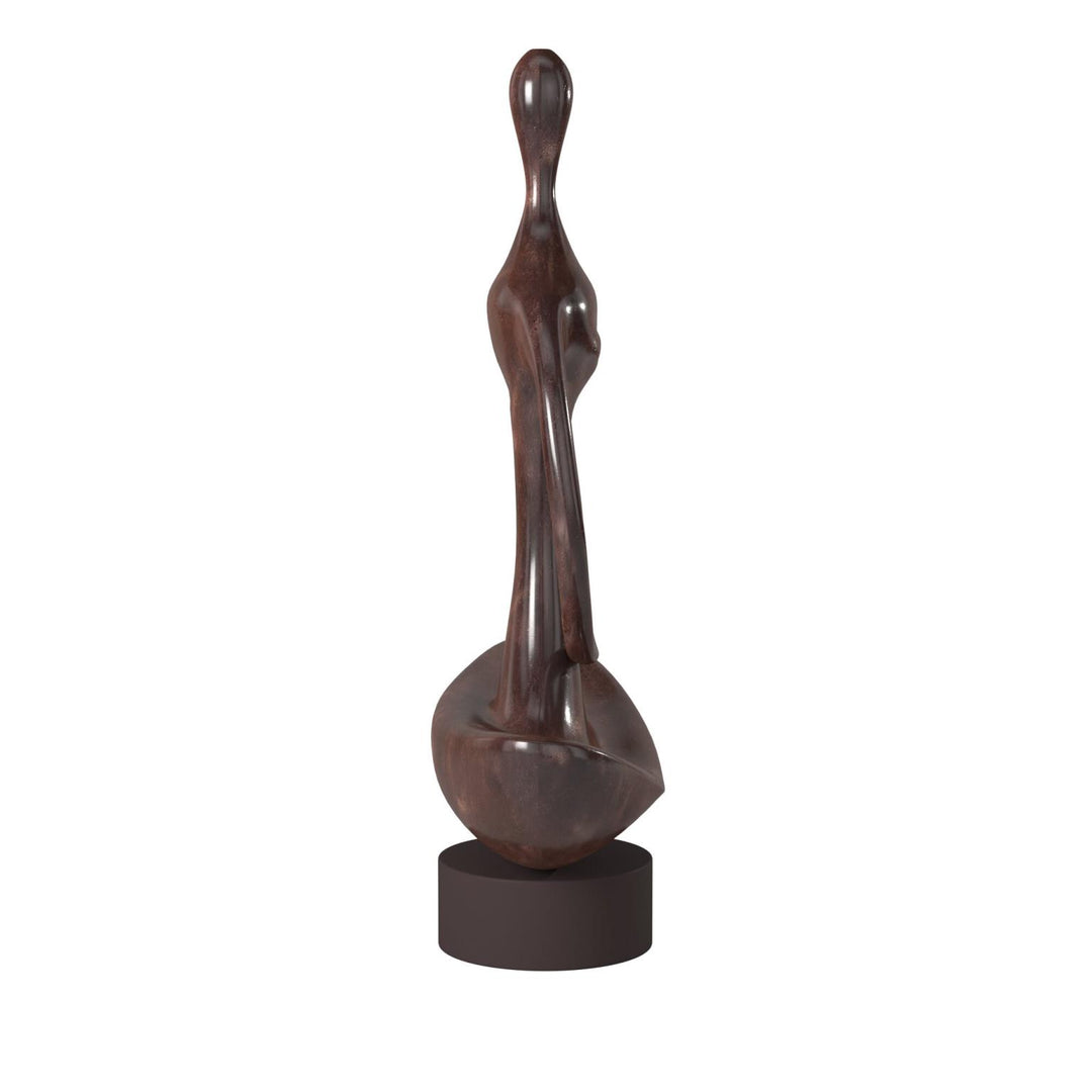 Howard Elliott Abstract Yoga Silhouette Sculpture
