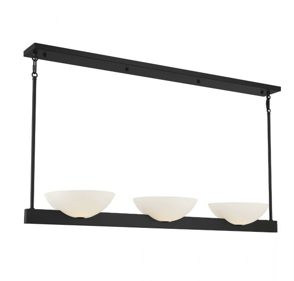 Essentials Fallon Chandelier Chandeliers Essentials Matte Black 3 