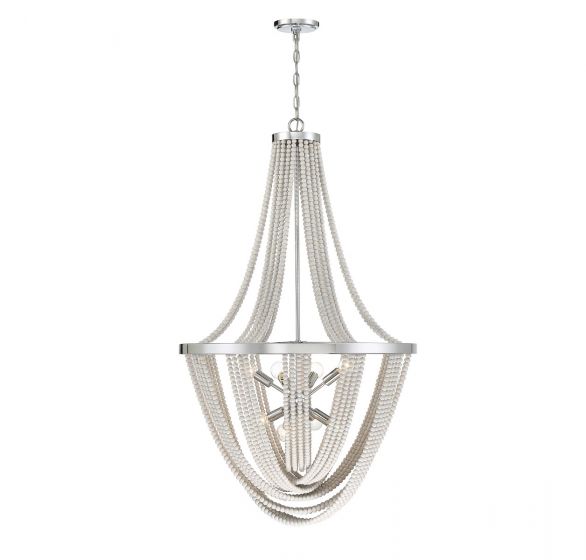 Savoy House Contessa Chandelier Chandeliers Savoy House Polished Chrome 8 