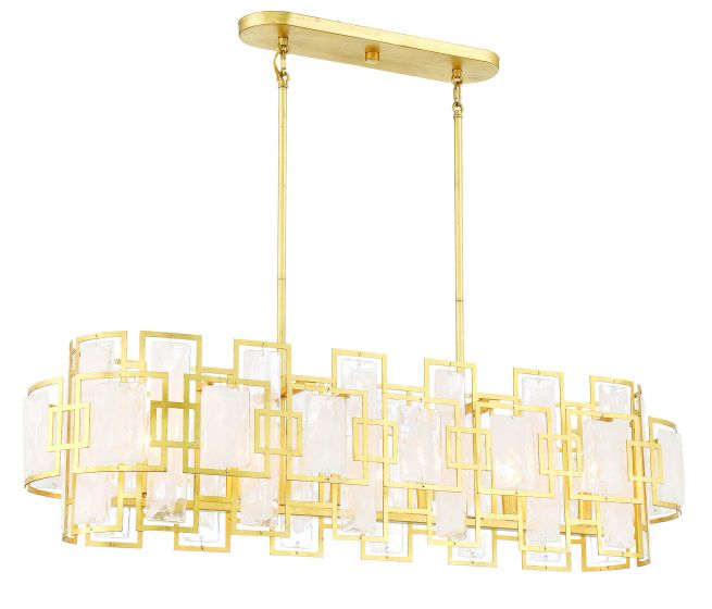 Savoy House Portia Chandelier Chandeliers Savoy House True Gold 6 