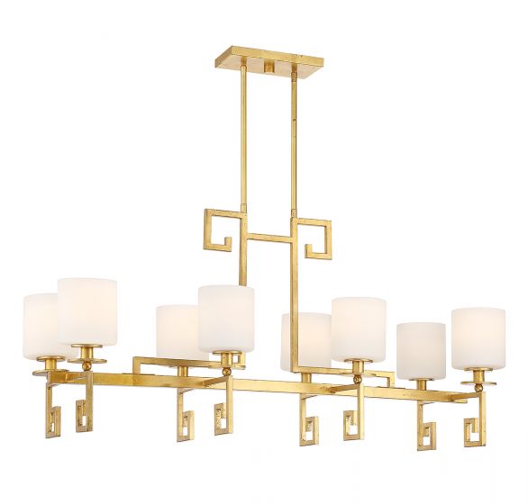 Savoy House Quatrain Chandelier Chandeliers Savoy House True Gold 8 