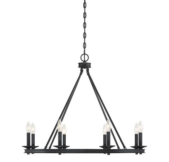 Essentials Middleton Chandelier Chandeliers Essentials Classic Bronze 8 