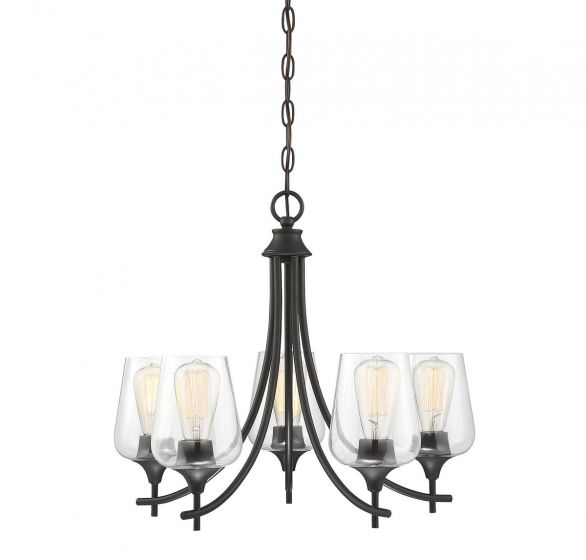 Essentials Octave Chandelier Chandeliers Essentials English Bronze 5 