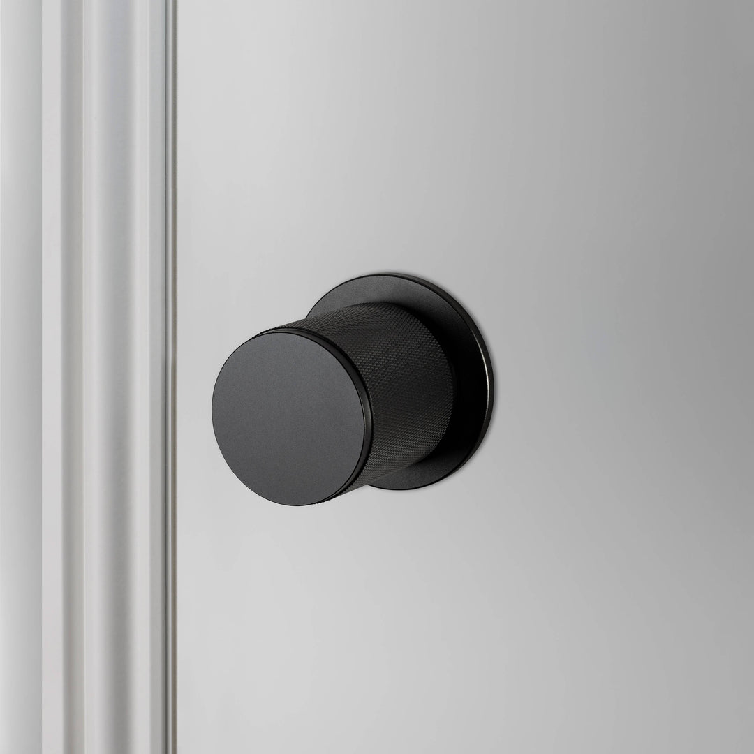 Buster + Punch Door Knob Set of 2, Cross Design, PASSAGE TYPE