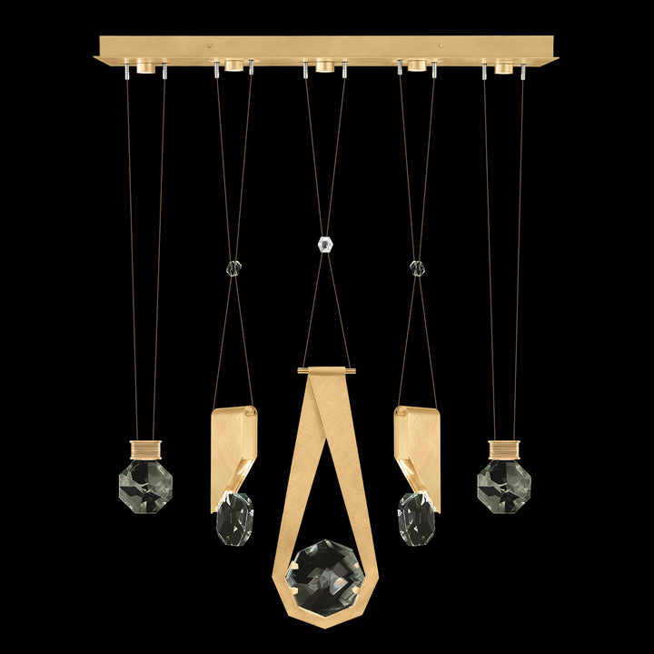 Fine Art Handcrafted Lighting Aria 43"W Linear Pendant (Model 100006)