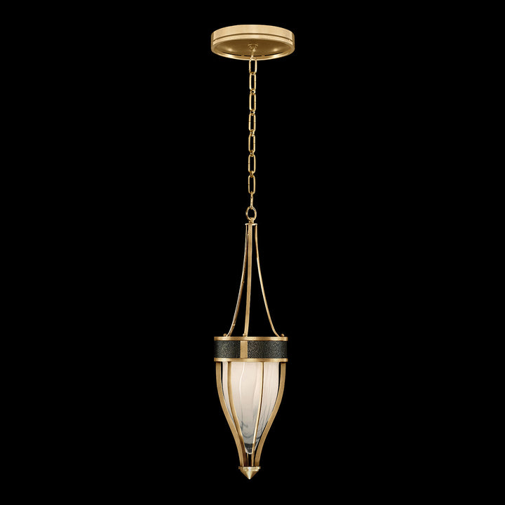Fine Art Handcrafted Lighting Mirage 7.5"W Round Pendant (Model 100045)
