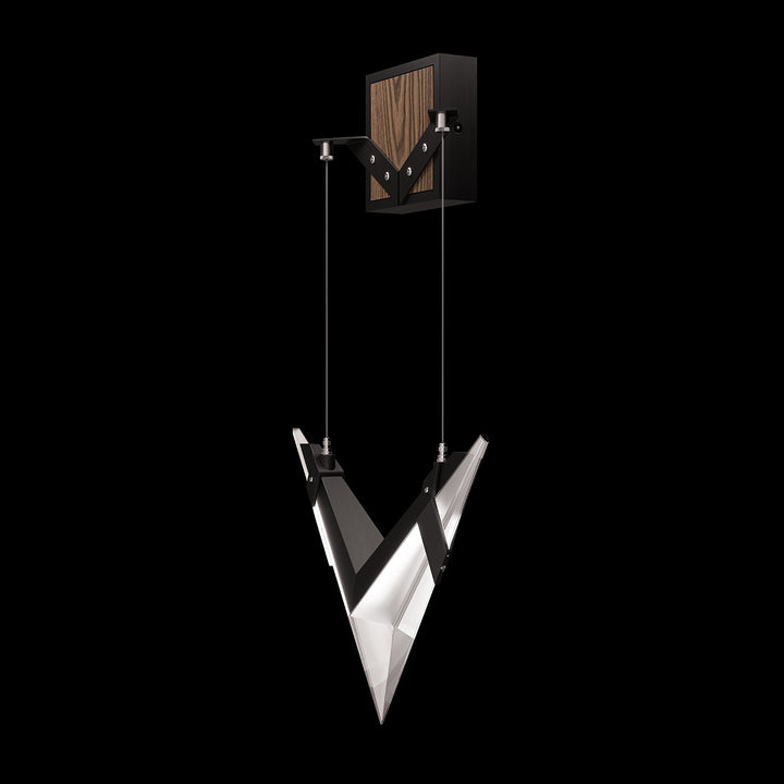 Fine Art Handcrafted Lighting Blade Adjustable Sconce (Model 100050)