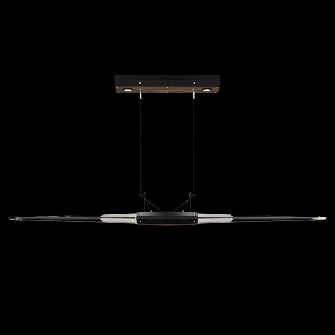 Fine Art Handcrafted Lighting Blade 52.125"W Linear Pendant (Model 100051)