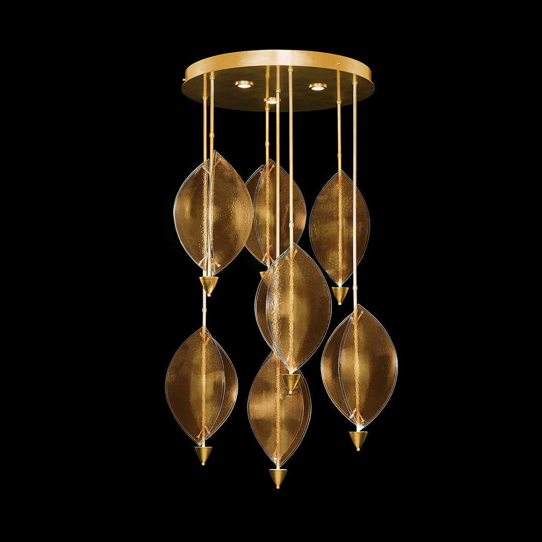 Fine Art Handcrafted Lighting Embark 40"W Round Pendant (Model 100060)