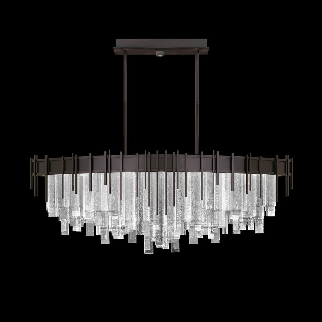 Fine Art Handcrafted Lighting Arpeggio 54.5"W Oblong Pendant (Model 100075)