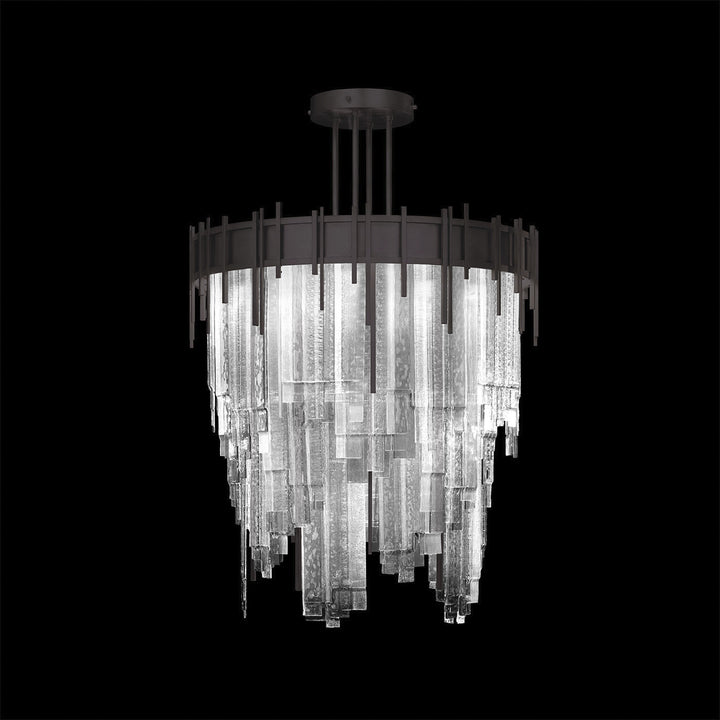 Fine Art Handcrafted Lighting Arpeggio 30.25"W Round Pendant (Model 100077)