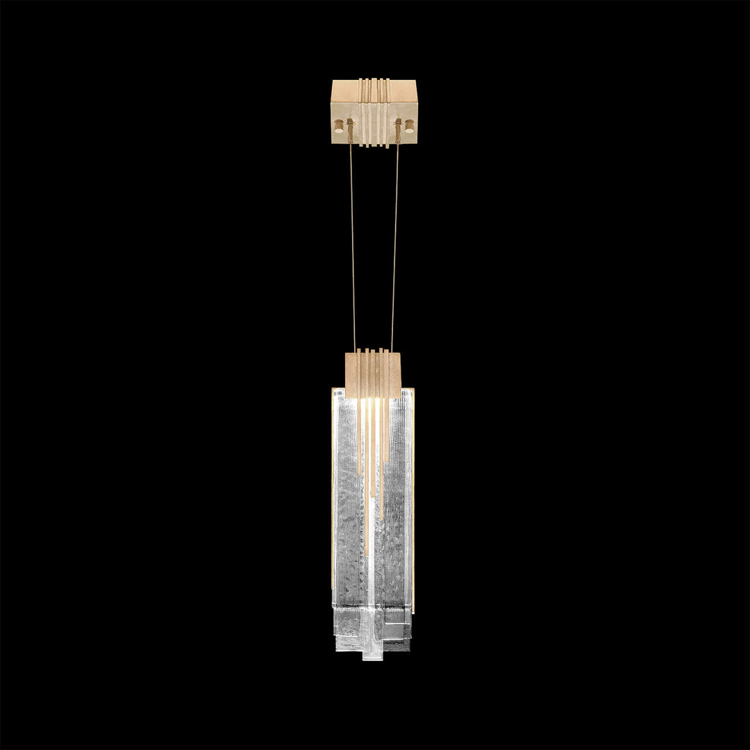 Fine Art Handcrafted Lighting Arpeggio 4.5"W Square Pendant (Model 100081)