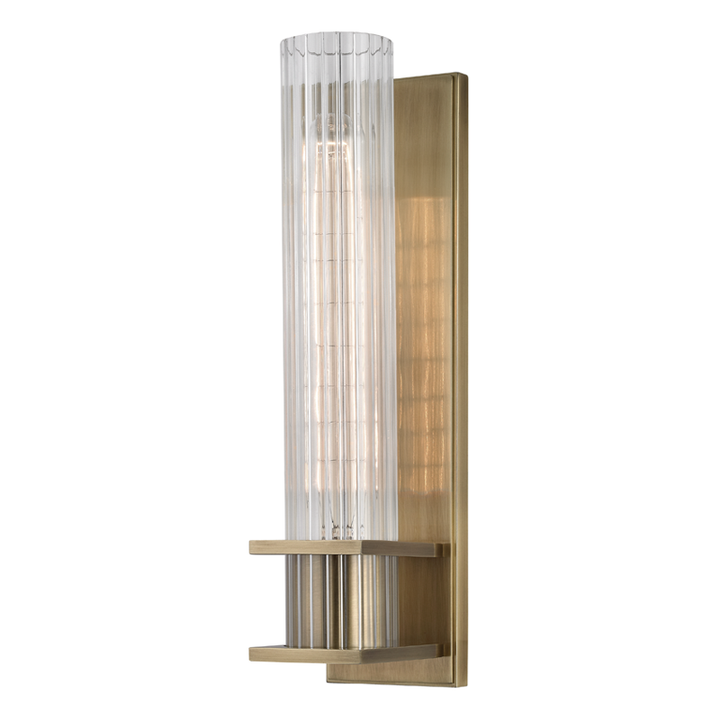 Hudson Valley Lighting Sperry Wall Sconce Wall Sconces Hudson Valley Lighting Aged Brass  