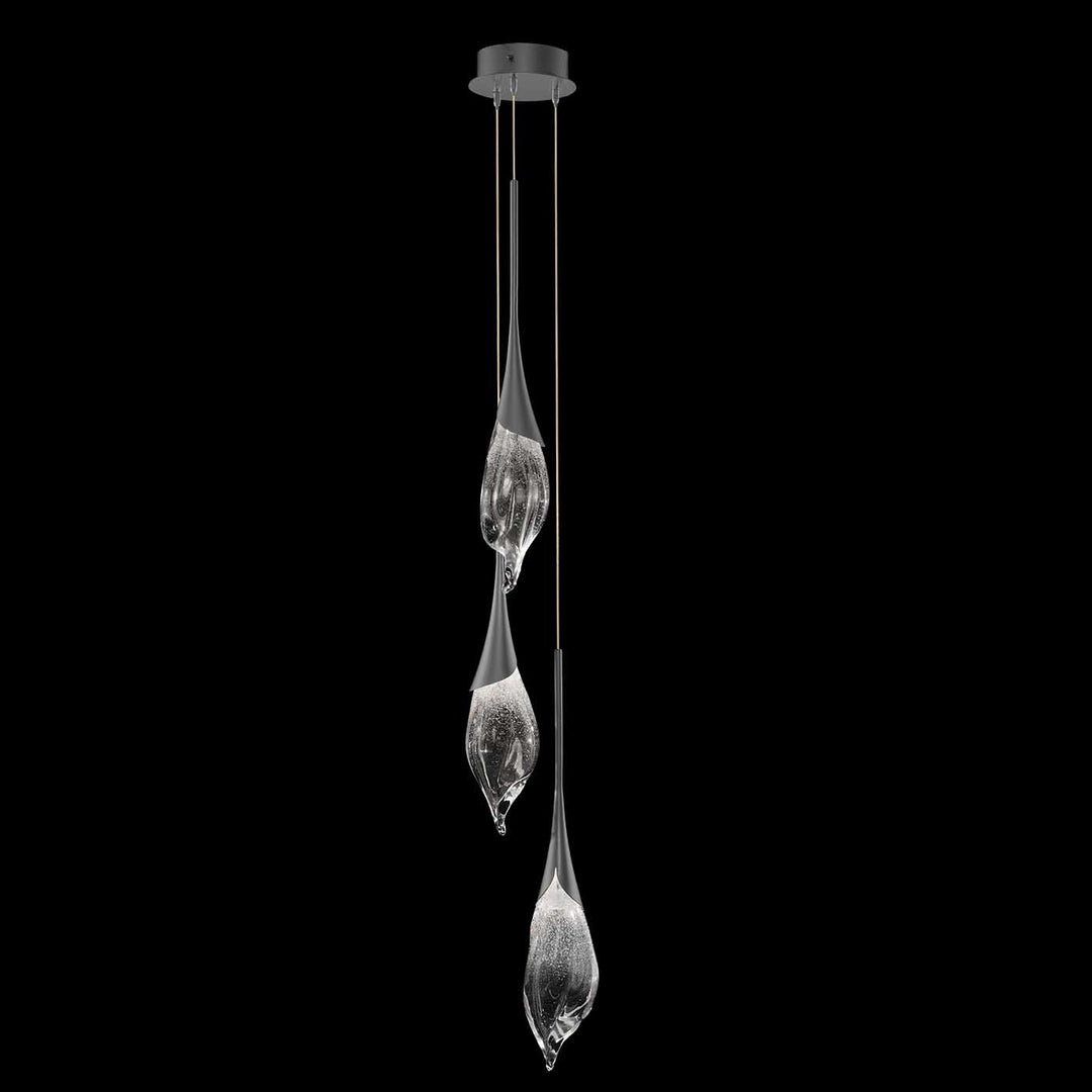 Fine Art Handcrafted Lighting Mayu 9.5"W Round Pendant (Model 100129)