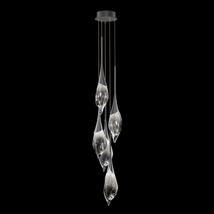 Fine Art Handcrafted Lighting Mayu 12.5"W Round Pendant (Model 100130)