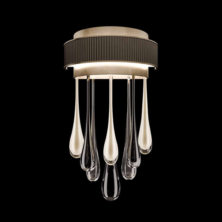Fine Art Handcrafted Lighting Rain 17.5"H Sconce (Model 100142)