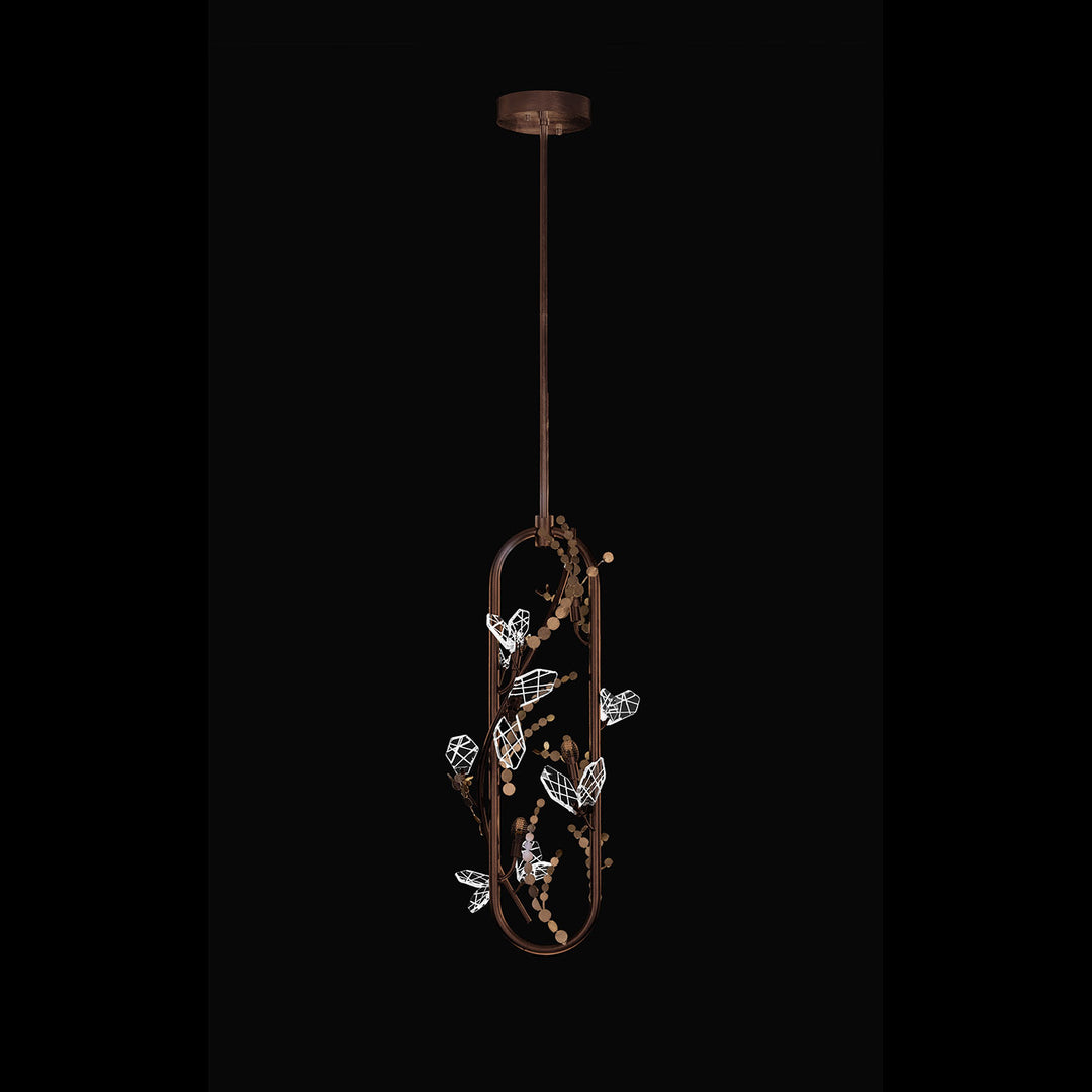 Fine Art Handcrafted Lighting Volare 11.5"W Round Pendant (Model 100159)