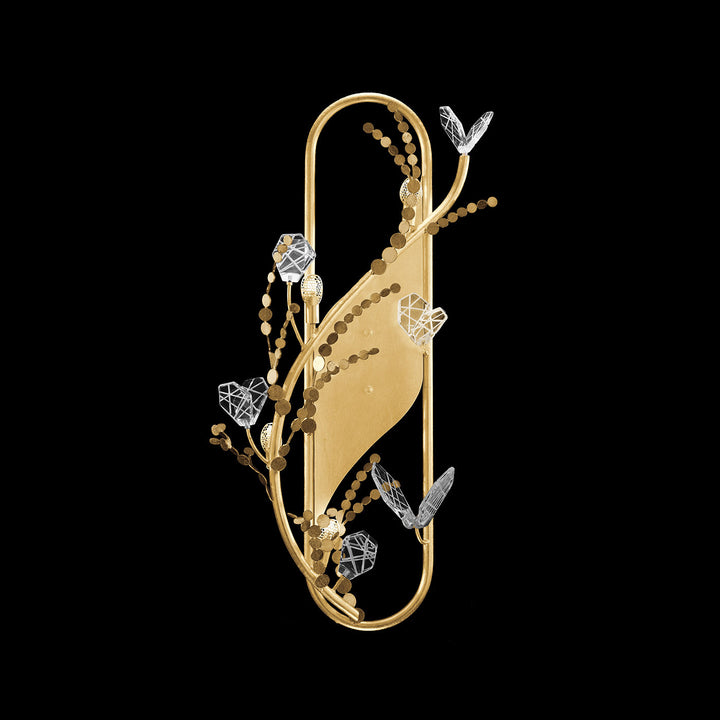 Fine Art Handcrafted Lighting Volare 26"H RSF Sconce (Model 100162)
