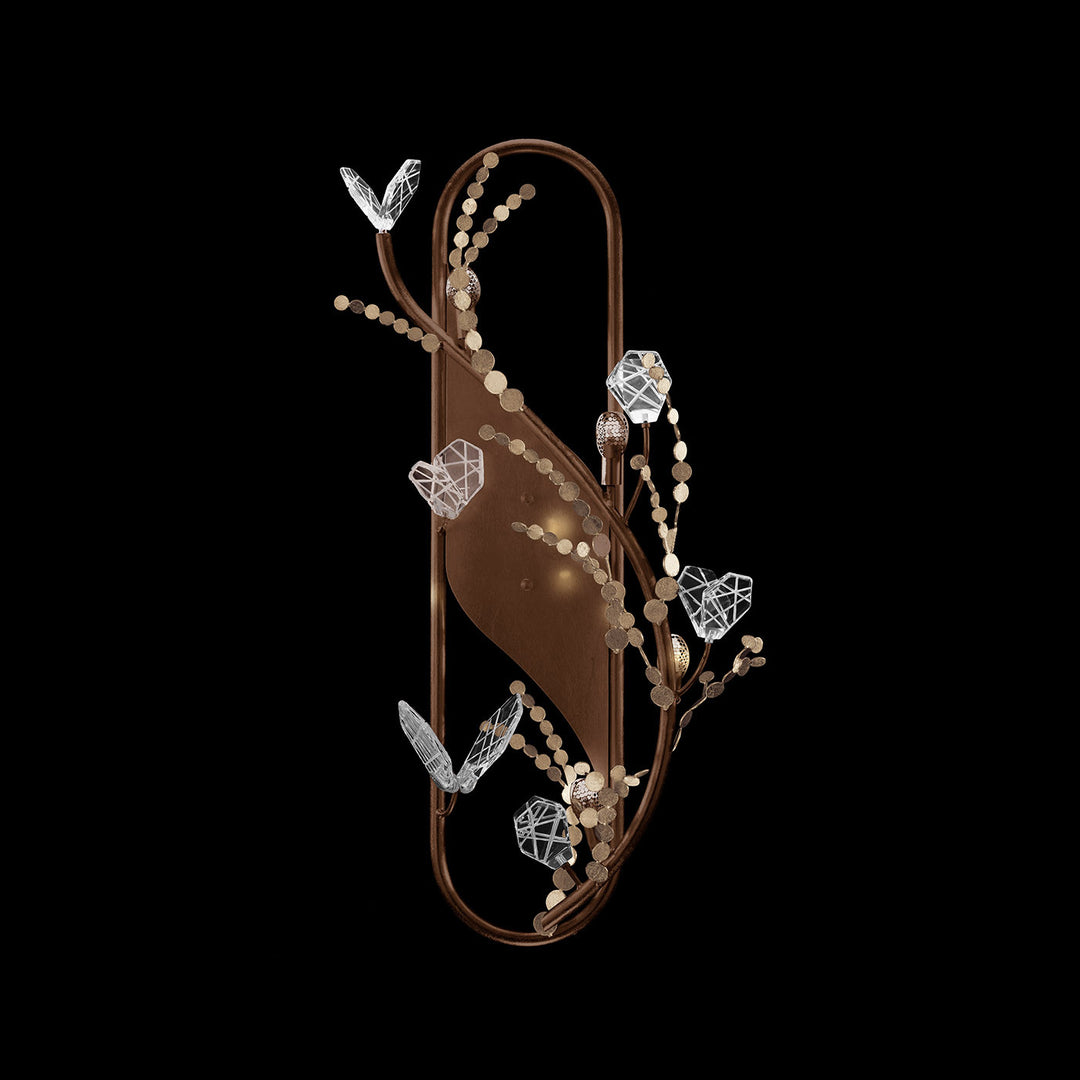 Fine Art Handcrafted Lighting Volare 26"H LSF Sconce (Model 100163)
