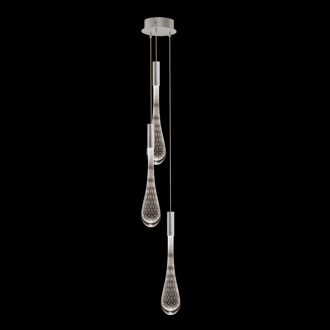 Fine Art Handcrafted Lighting Rain 7"W Round Pendant (Model 100173)
