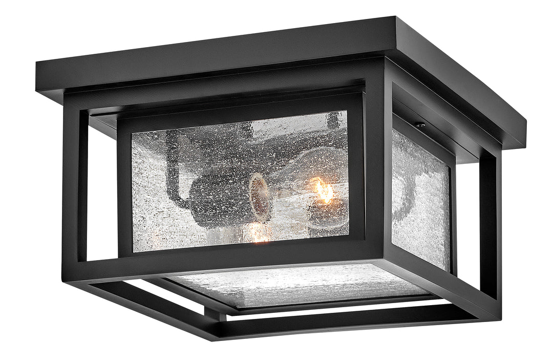 Hinkley Republic Outdoor Flush Mount Small Flush Mount Black 1003BK