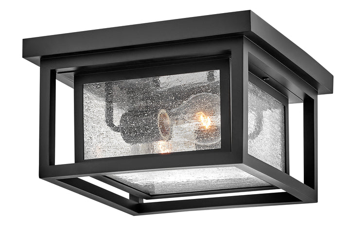 Hinkley Republic Outdoor Flush Mount Small Flush Mount Black 1003BK