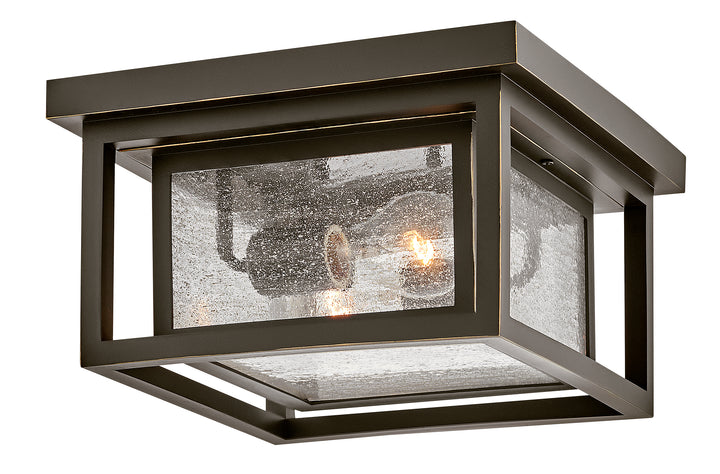 Hinkley Republic Outdoor Flush Mount Small Flush Mount Oil Rubbed Bronze 1003OZ