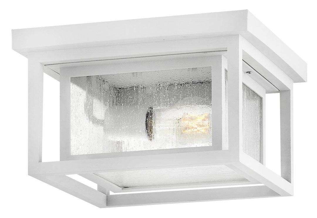 Hinkley Republic Outdoor Flush Mount Small Flush Mount Textured White 1003TW