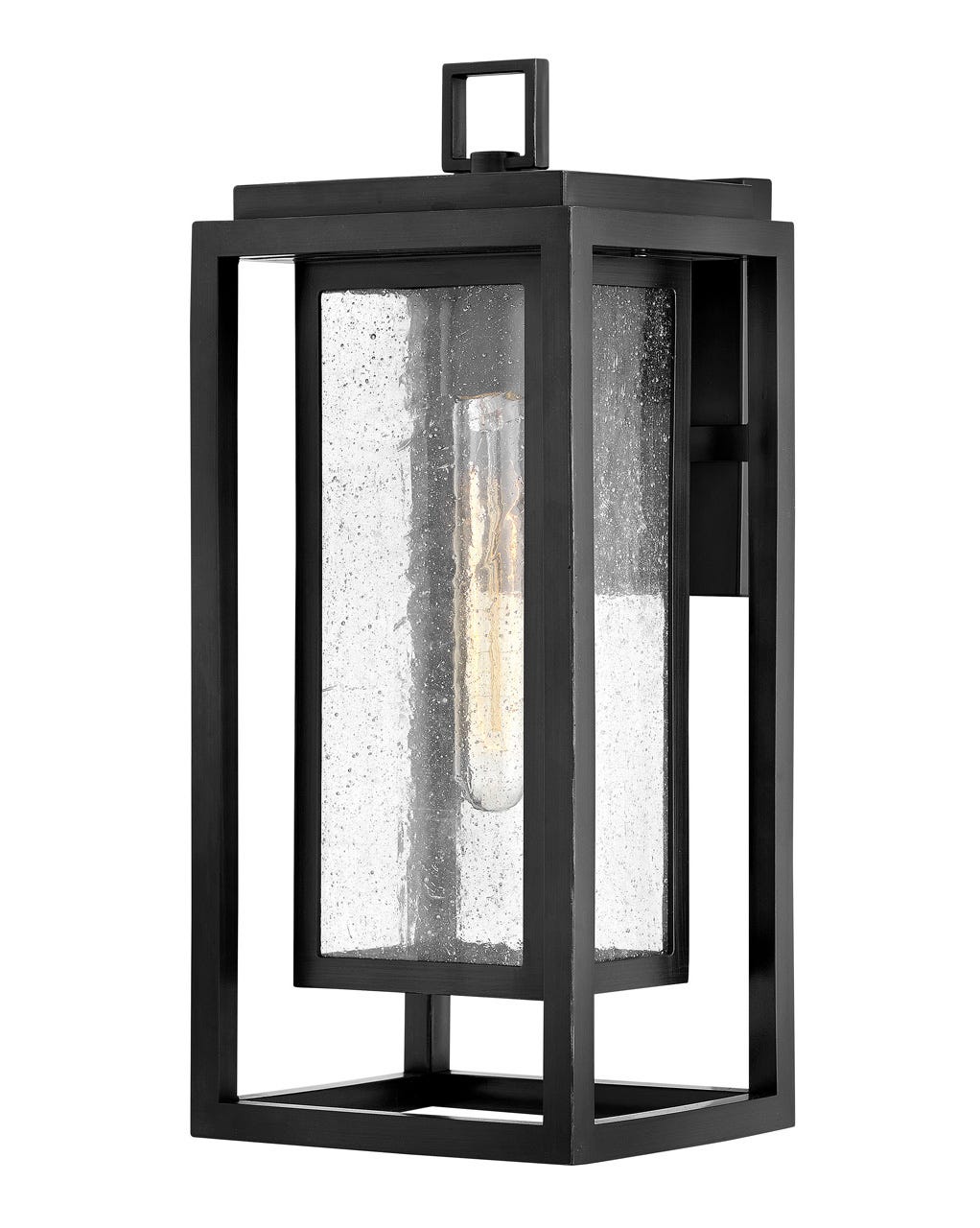 Hinkley OUTDOOR REPUBLIC Wall Mount Lantern 1004BK | OS Outdoor Wall Lights Lighting Gallery Black 6.75x7.0x16.0 