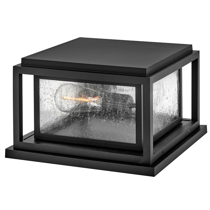 Hinkley Republic Outdoor Pier Mount Lantern Small Pier Mount Lantern Black 1008BK-LV