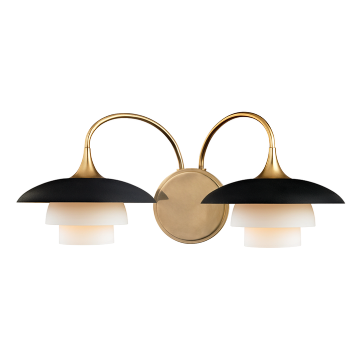 Hudson Valley Lighting Barron Bath & Vanity Vanity Lights Hudson Valley Lighting Aged Brass  