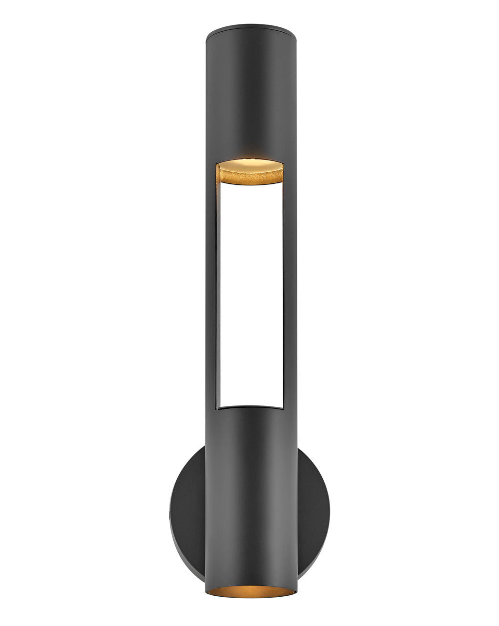 Hinkley Oslo Outdoor Wall Light Medium Wall Sconce Black 10194BK-LL